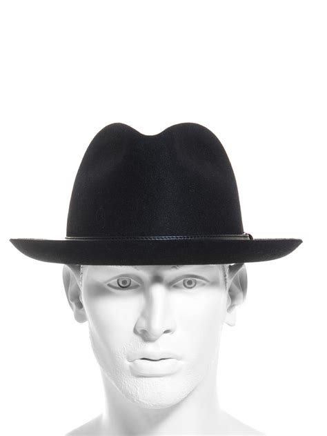 gucci wool fedora hat|gucci fedora hat for men.